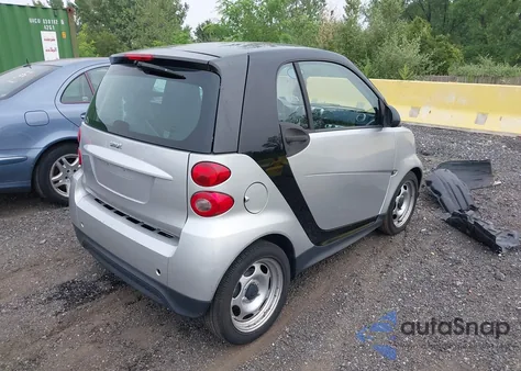 2015 Smart Fortwo Passion/Pure из США, поврежденный, VIN WMEEJ3BA9FK820117